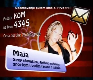 Sms chat – nova tv reklama